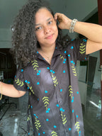 Black blossom Blue