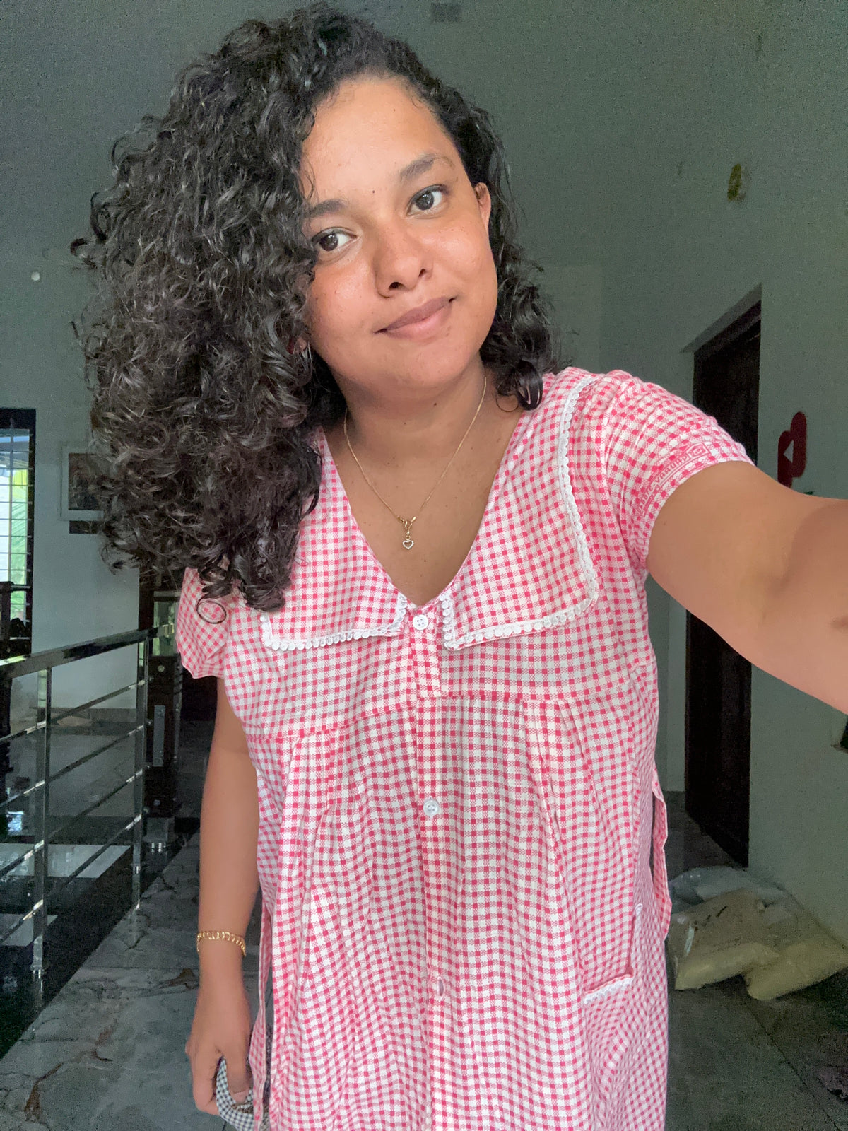 Little check RED