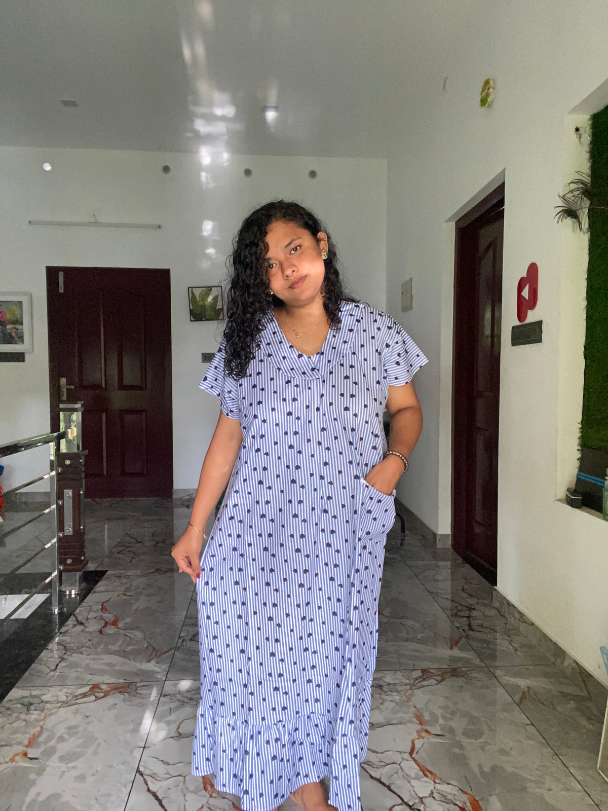 Mixed heart navy