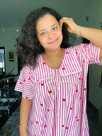 Pink Button Nua Momma