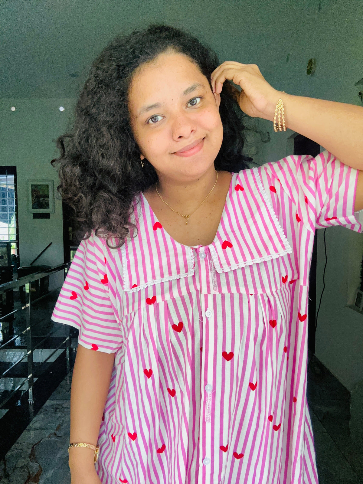Pink Button Nua Momma