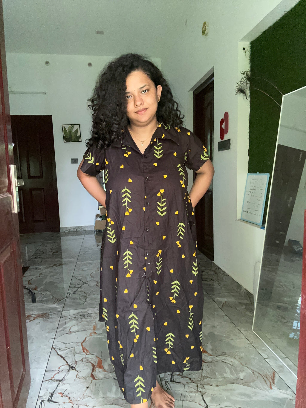 Black Blossom Yellow