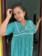Green polka