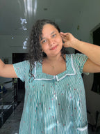 Cherry Green Button Nua Momma