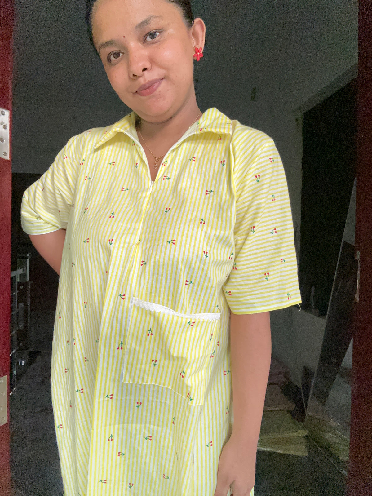 Cherry yellow elbow 💛