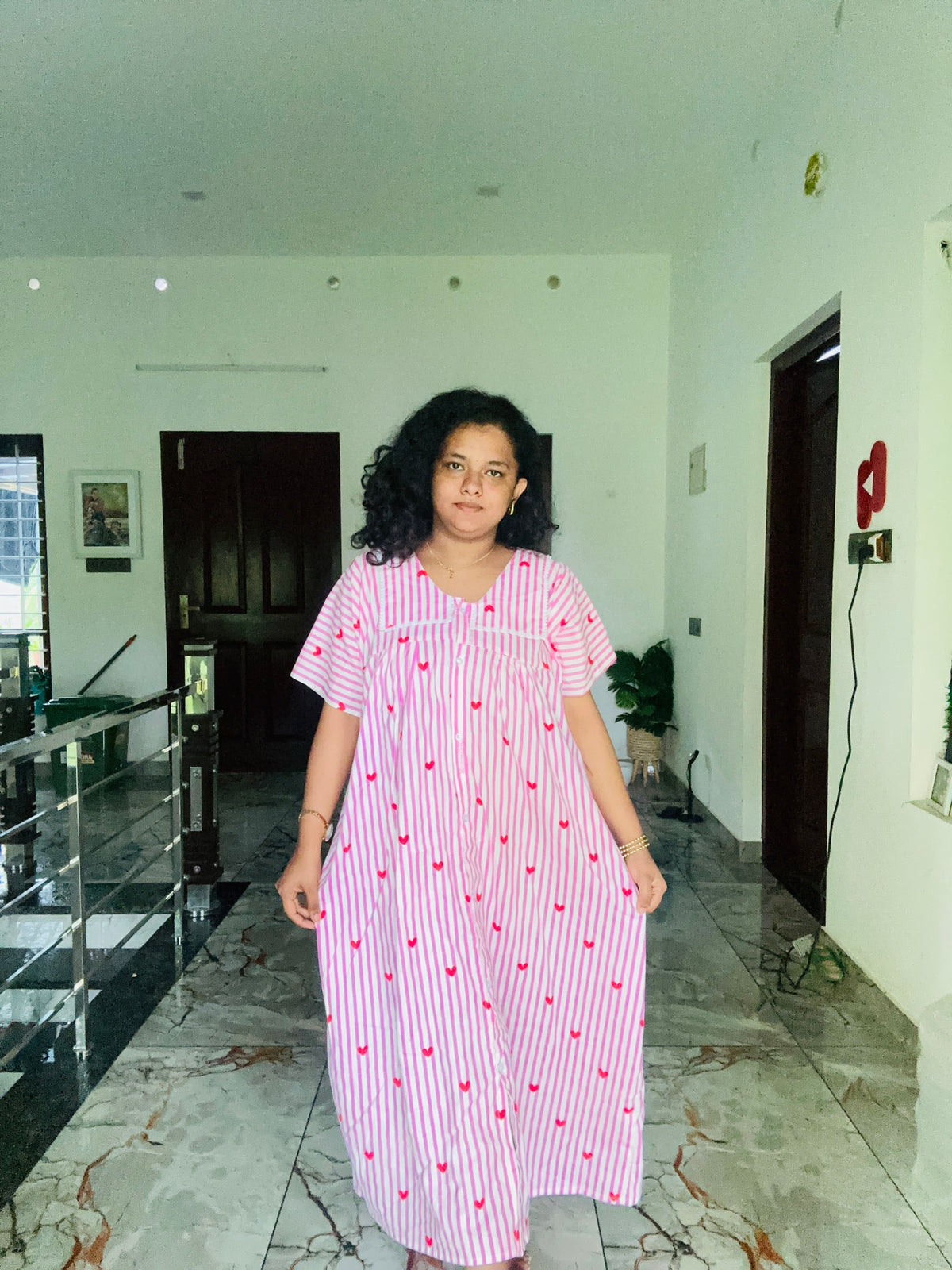 Pink Button Nua Momma