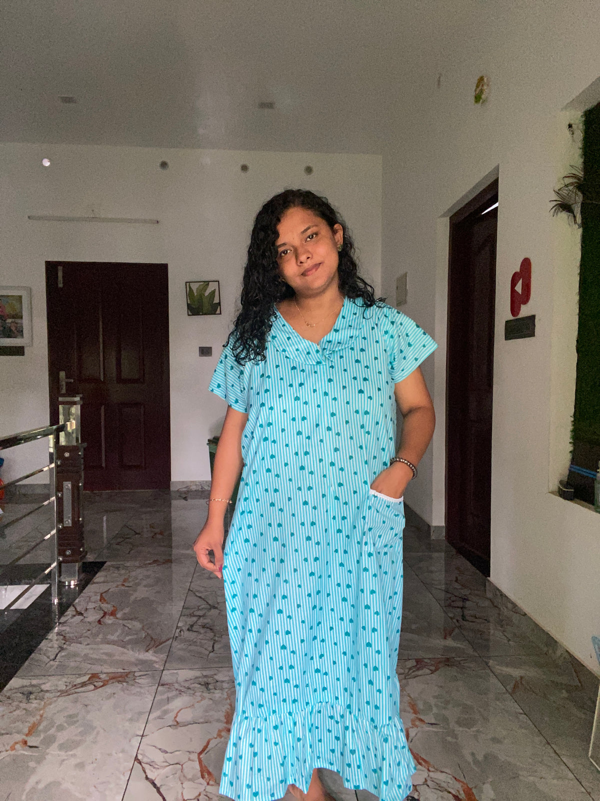 Mixed Heart Blue