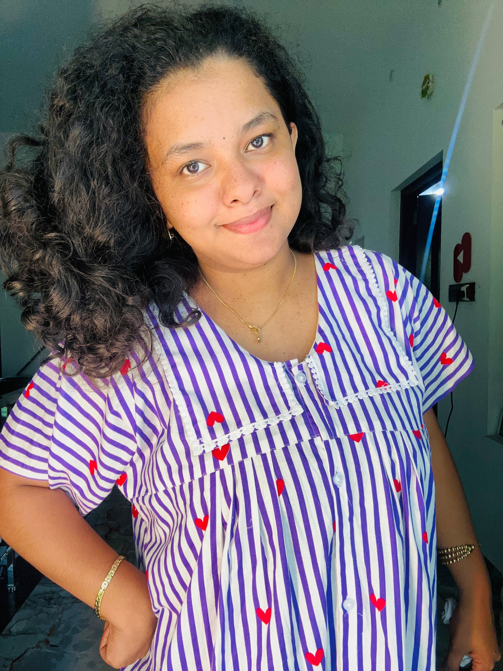Purple Button