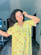 Yellow Button Nua Momma