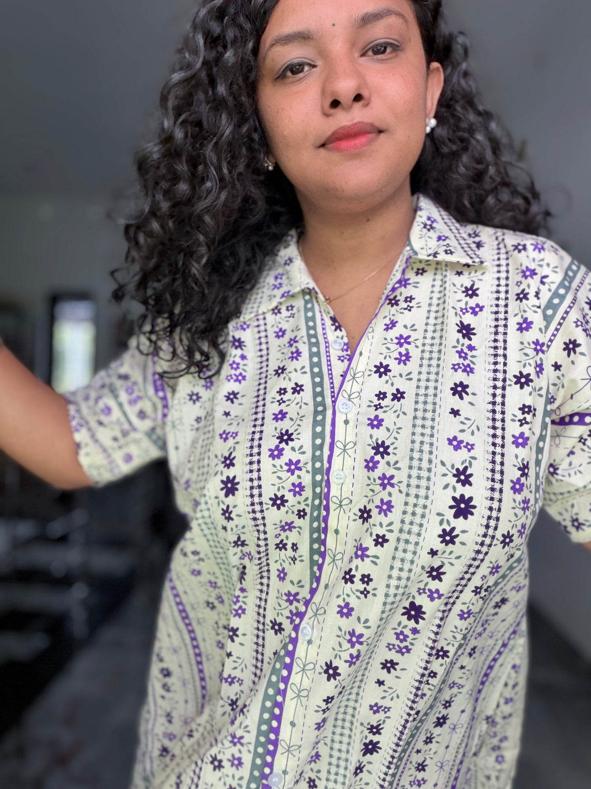 Candy cane violet