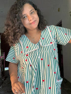 Green - Button Nua Momma
