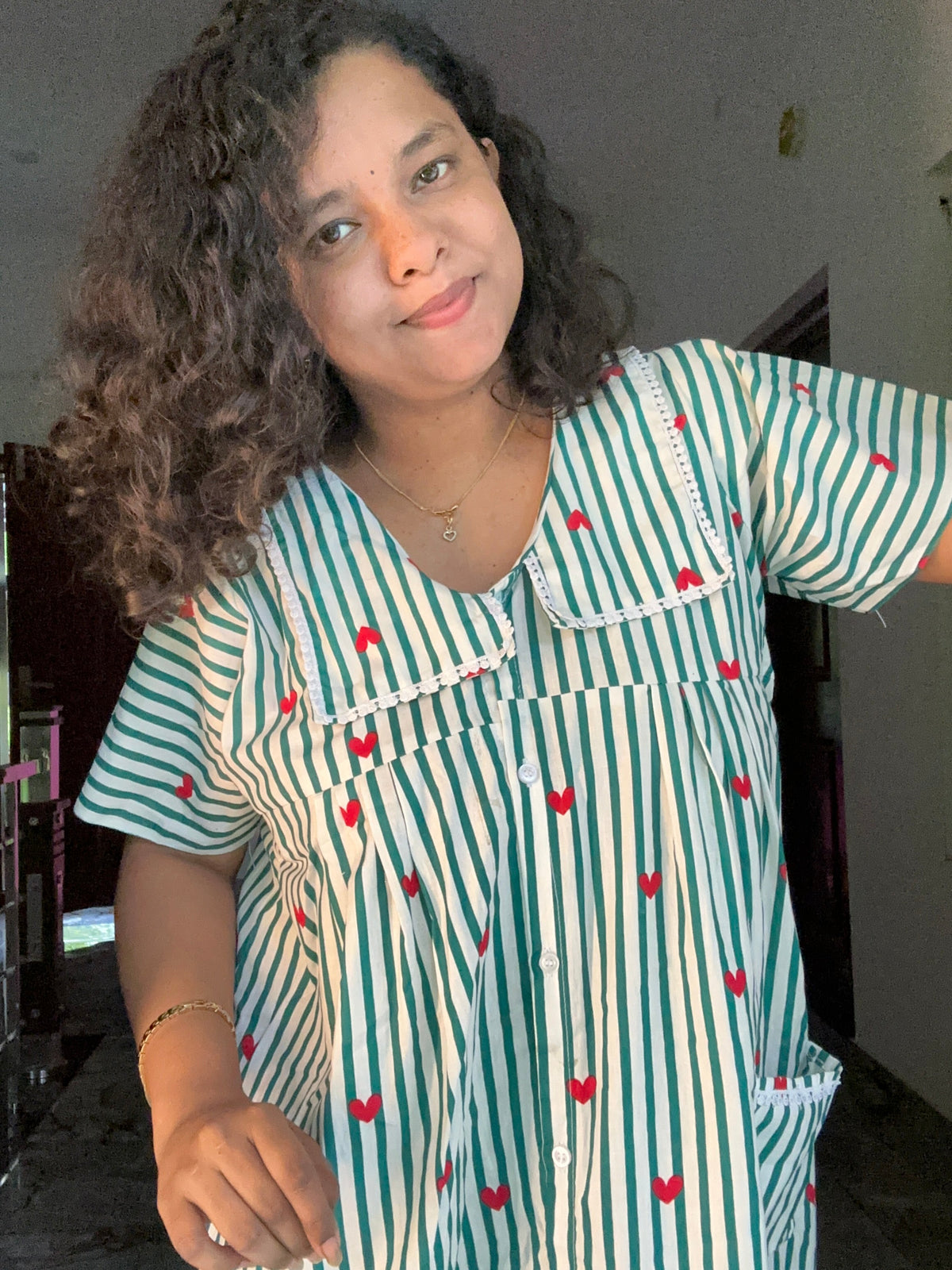Green - Button Nua Momma