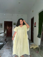 Cherry yellow kaftan